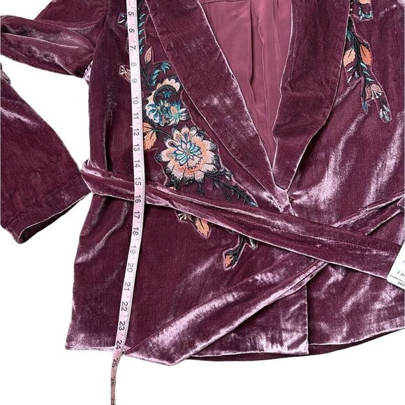Free People Perfect Illusion Velvet Suit Jacket - Picture 13 of 15